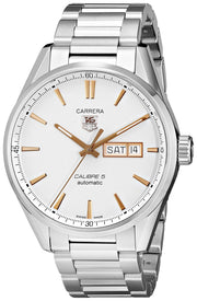  Shop Authentic Tag Heuer Carrera White Dial Watch for Men - WAR201D.BA0723 - Luxxuri
