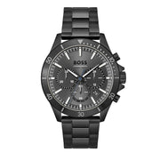  Shop Authentic Hugo Boss Troper Chronograph Grey Dial Grey Steel Strap Watch For Men - 1514058 - Luxxuri