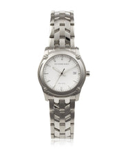  Shop Authentic Burberry Heritage Check White Dial Silver Steel Strap Watch for Women - BU1853 - Luxxuri
