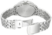  Shop Authentic Citizen Eco Drive Black Dial Silver Steel Strap Watch For Men - BM7250-56E - Luxxuri