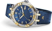  Shop Authentic Maurice Lacroix Aikon Blue Dial Blue Leather Strap Watch for Men - AI1008-PVY11-432-1 - Luxxuri