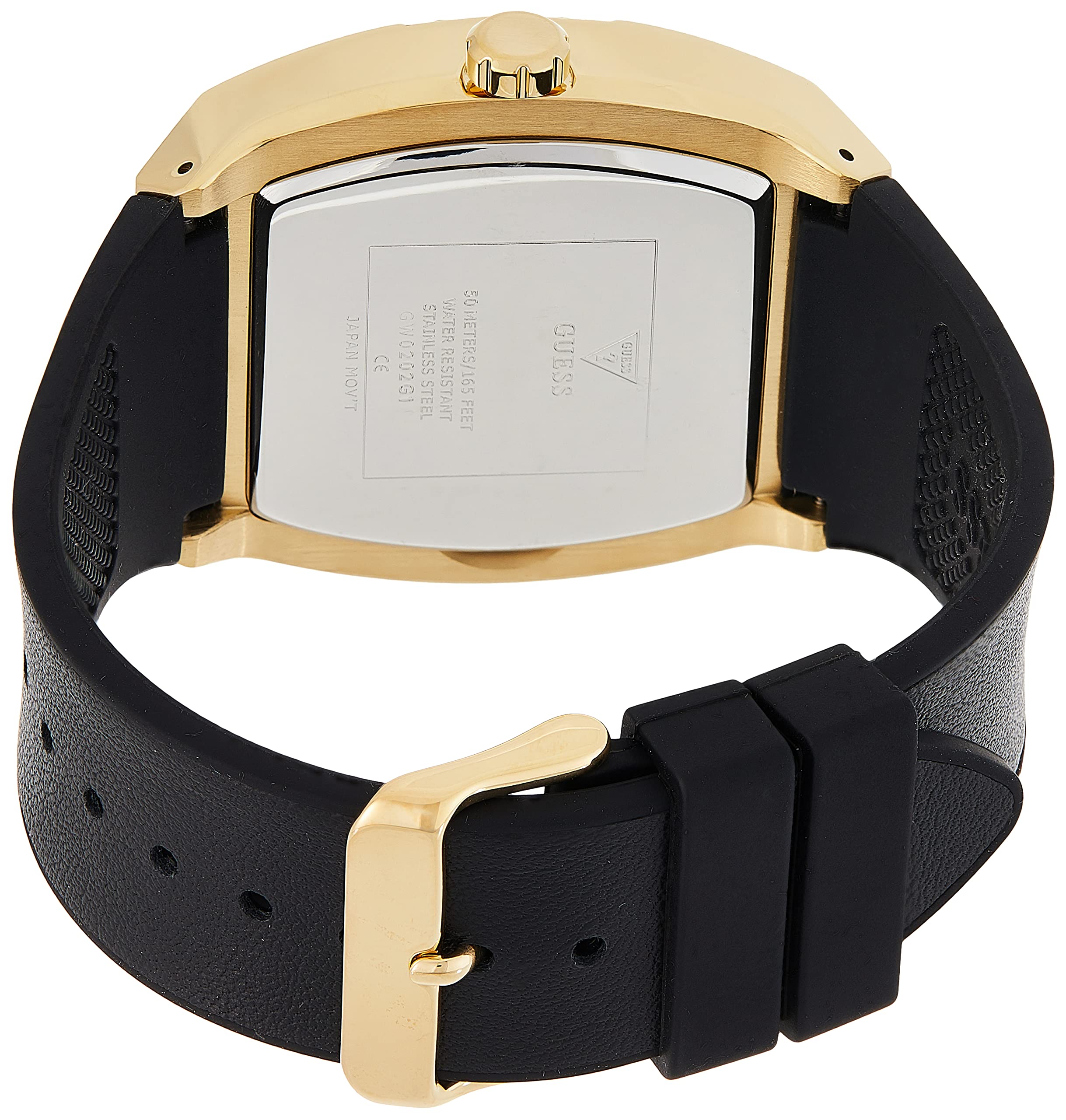  Shop Authentic Guess Phoenix Multifunction Black Dial Black Leather Strap Watch for Men - GW0202G1 - Luxxuri