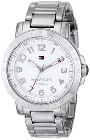  Shop Authentic Tommy Hilfiger White Dial Silver Steel Strap Watch for Women - 1781397 - Luxxuri