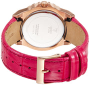  Shop Authentic Guess Limelight Quartz Multicolor Dial Red Leather Strap Watch For Women - W0775L4 - Luxxuri