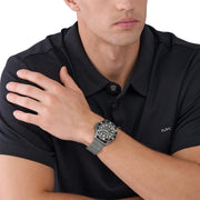  Shop Authentic Michael Kors Everest Quartz Grey Dial Grey Mesh Bracelet Watch For Men - MK9093 - Luxxuri
