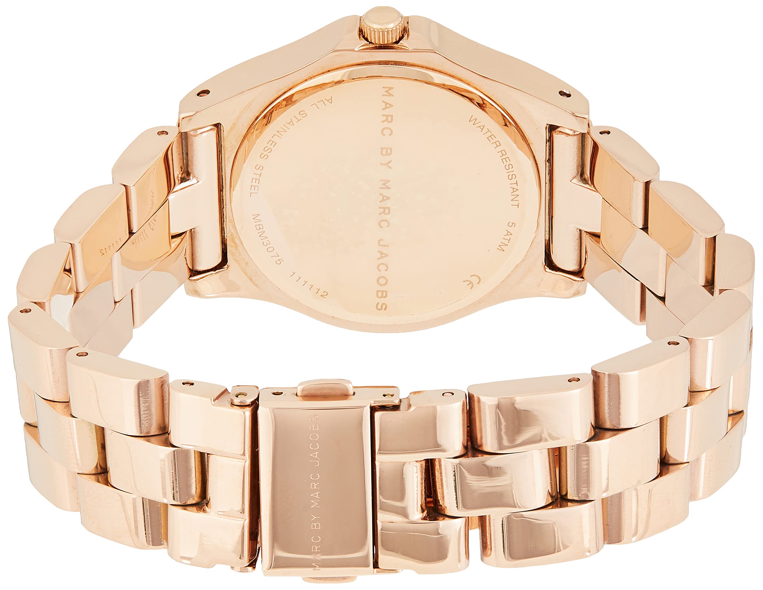  Shop Authentic Marc Jacobs Blade White Dial Gold Steel Strap Watch for Women - MBM3075 - Luxxuri