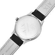  Shop Authentic Armani Exchange Hampton Chronograph White Dial Brown Leather Strap Watch For Men - AX2187 - Luxxuri