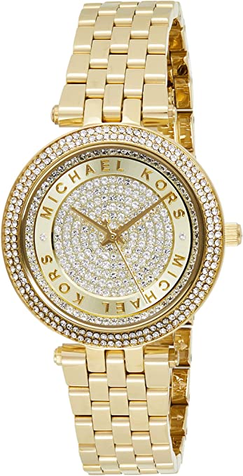  Shop Authentic Michael Kors Darci Gold Dial Gold Steel Strap Watch for Women - MK3445 - Luxxuri