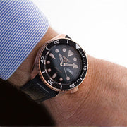  Shop Authentic Seiko 5 Sport SKX Automatic Black Dial Black Silicone Strap Watch For Men - SRPD76K1 - Luxxuri