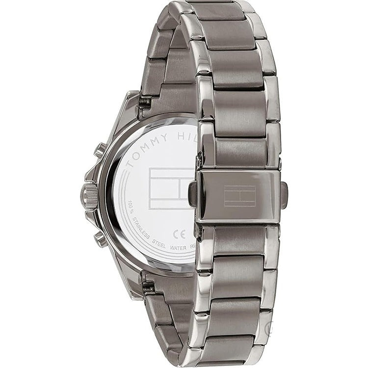  Shop Authentic Tommy Hilfiger Haven Chronograph Quartz Grey Dial Grey Steel Strap Watch For Women - 1782196 - Luxxuri