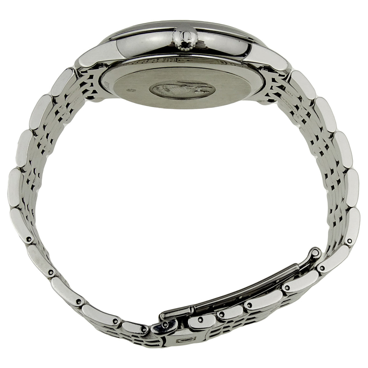  Shop Authentic Omega De Ville Prestige Co-Axial Grey Dial Silver Steel Strap Watch for Men - 424.10.40.20.06.002 - Luxxuri