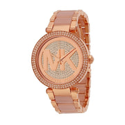  Shop Authentic Michael Kors Parker Pink Dial Pink Steel Strap Watch for Women - MK6176 - Luxxuri