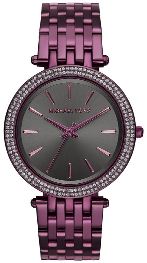  Shop Authentic Michael Kors Darci Black Dial Purple Steel Strap Watch for Women - MK3554 - Luxxuri
