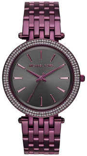  Shop Authentic Michael Kors Darci Black Dial Purple Steel Strap Watch for Women - MK3554 - Luxxuri