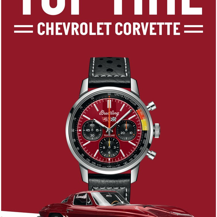  Shop Authentic Breitling Top Time B01 Chevrolet Corvette Red Dial Black Leather Strap Watch for Men - AB01761A1K1X1 - Luxxuri