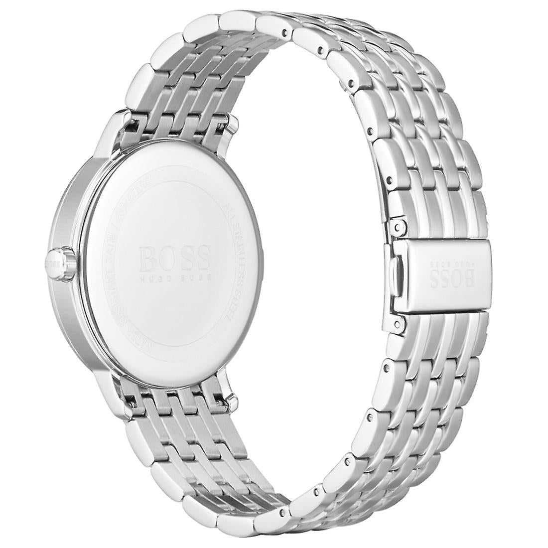  Shop Authentic Hugo Boss Corporal Blue Dial Silver Steel Strap Watch for Men - 1513642 - Luxxuri