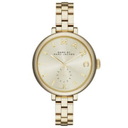  Shop Authentic Marc Jacobs Sally Champagne Gold Dial Gold Steel Strap Watch for Women - MBM3363 - Luxxuri