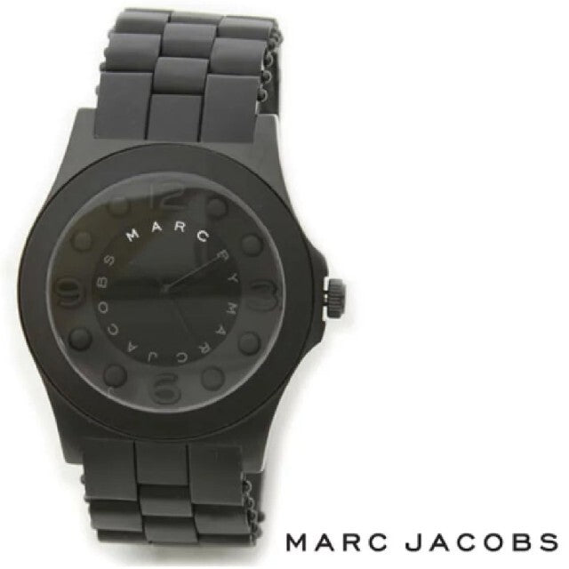  Shop Authentic Marc Jacobs Pelly Black Dial Black Silicone Strap Watch for Women - MBM2531 - Luxxuri