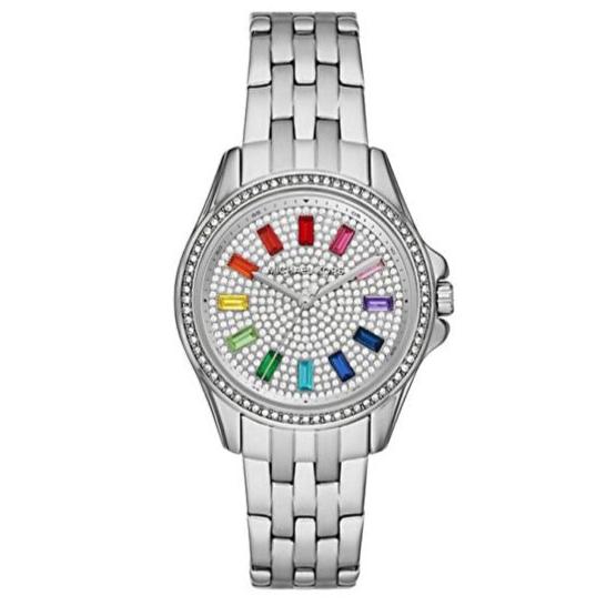  Shop Authentic Michael Kors Pilot Quartz Silver Dial Silver Steel Strap Watch For Women - MK7368 - Luxxuri