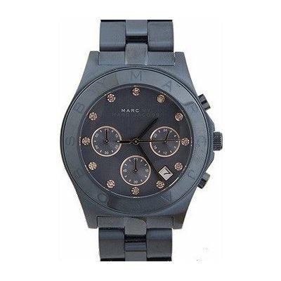  Shop Authentic Marc Jacobs Blade Chronograph Blue Dial Blue Steel Strap Watch for Women - MBM8581 - Luxxuri