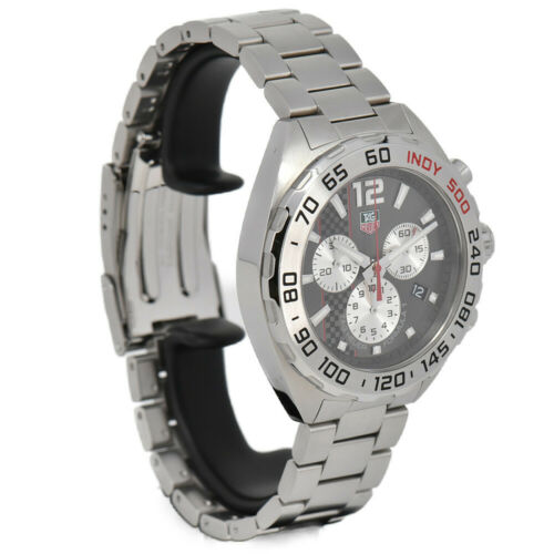  Shop Authentic Tag Heuer Formula 1 Chronograph Grey Dial Silver Steel Strap Watch for Men - CAZ1114.BA0877 - Luxxuri