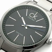  Shop Authentic Calvin Klein Bold Grey Dial Silver Steel Strap Watch for Men - K2241107 - Luxxuri