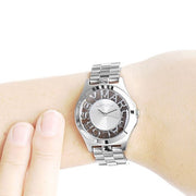  Shop Authentic Marc Jacobs Henry White Dial Silver Steel Strap Watch for Women - MBM3291 - Luxxuri