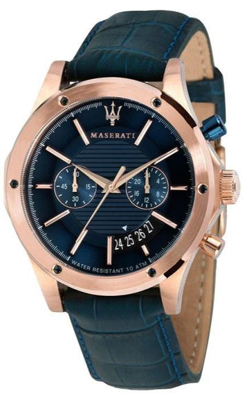  Shop Authentic Maserati Circuito Blue Dial Blue Leather Strap Watch For Men - R8871627002 - Luxxuri