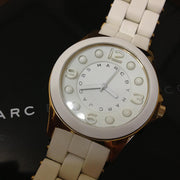  Shop Authentic Marc Jacobs Pelly White Dial White Silicone Strap Watch for Women - MBM2526 - Luxxuri