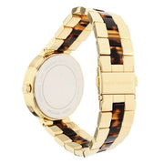  Shop Authentic Michael Kors Garner Multifunction Gold Dial Two Tone Steel Strap Watch For Women - MK6471 - Luxxuri