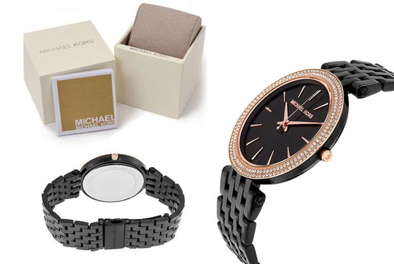  Shop Authentic Michael Kors Darci Black Dial Black Steel Strap Watch for Women - MK3407 - Luxxuri