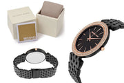  Shop Authentic Michael Kors Darci Black Dial Black Steel Strap Watch for Women - MK3407 - Luxxuri