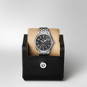  Shop Authentic IWC Pilot’s Watch Mark XVIII Black Dial Silver Steel Strap Watch for Men - IW327015 - Luxxuri