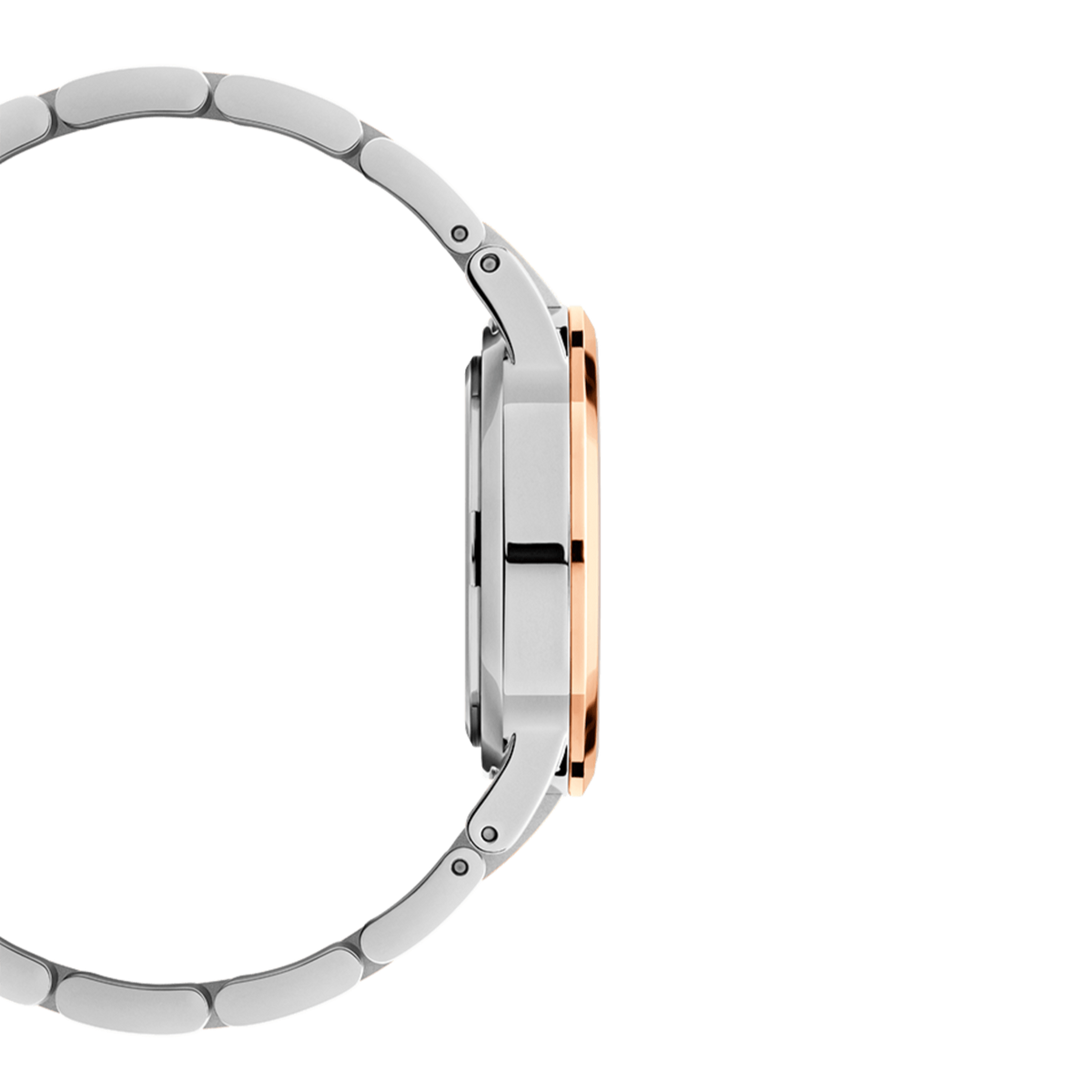  Shop Authentic Daniel Wellington Iconic Link White Dial Two Tone Steel Strap Watch For Women - DW00100359 - Luxxuri