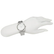  Shop Authentic Michael Kors Channing Three Hand Silver Dial Silver Steel Strap Watch For Women - MK6626 - Luxxuri