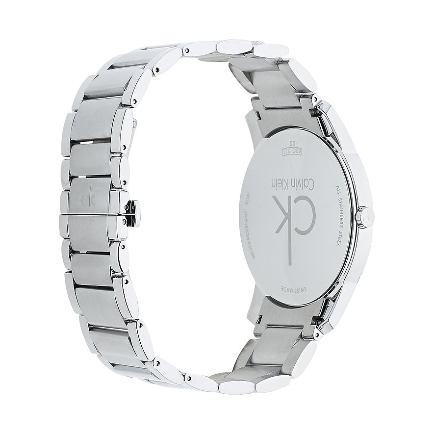  Shop Authentic Calvin Klein City Black Dial Silver Steel Strap Watch for Men - K2G21161 - Luxxuri