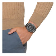 Shop Authentic Fossil Machine Chronograph Black Dial Grey Steel Strap Watch for Men - FS4662 - Luxxuri