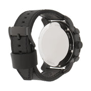  Shop Authentic Fossil Nate Chronograph Black Dial Black Leather Strap Watch for Men - JR1354 - Luxxuri