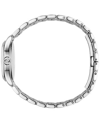  Shop Authentic Gucci G Timeless Quartz Silver Dial Silver Steel Strap Watch For Women - YA126551 - Luxxuri