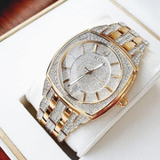  Shop Authentic Bulova Phantom Crystal Silver Dial Two Tone Steel Strap Watch for Men - 98B323 - Luxxuri
