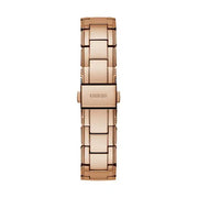  Shop Authentic Guess Crystal Clear Rose Gold Dial Rose Gold Steel Strap Watch for Women - GW0470L3 - Luxxuri