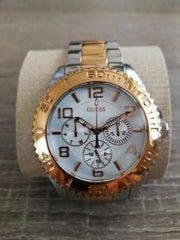  Shop Authentic Guess BFF Multifunction Silver Dial Two Tone Steel Strap Watch for Women - W0231L5 - Luxxuri