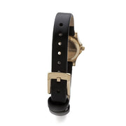 Shop Authentic Marc Jacobs Henry Dinky Black Dial Black Leather Strap Watch for Women - MBM1240 - Luxxuri