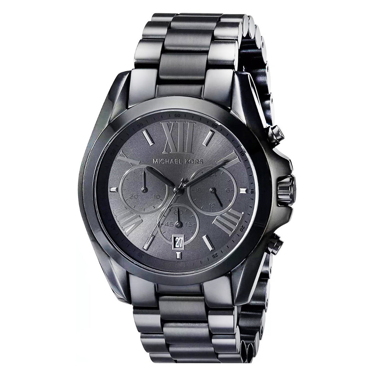  Shop Authentic Michael Kors Bradshaw Black Dial Black Steel Strap Watch for Men - MK5550 - Luxxuri