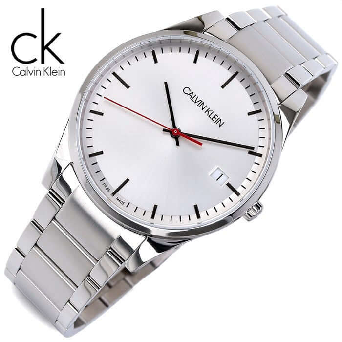  Shop Authentic Calvin Klein City Quartz White Dial Silver Steel Strap Watch for Men - K2G2G1Z6 - Luxxuri