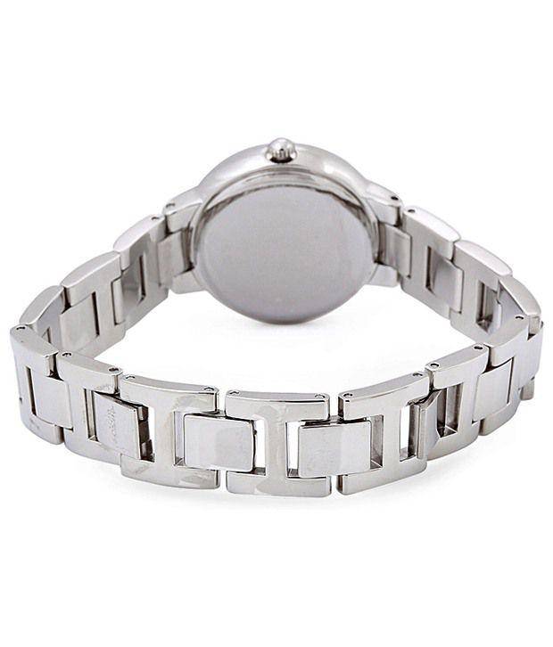  Shop Authentic Fossil Virginia Silver Dial Silver Steel Strap Watch for Women - ES3282 - Luxxuri