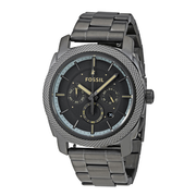  Shop Authentic Fossil Machine Chronograph Grey Dial Grey Steel Strap Watch for Men - FS5172 - Luxxuri