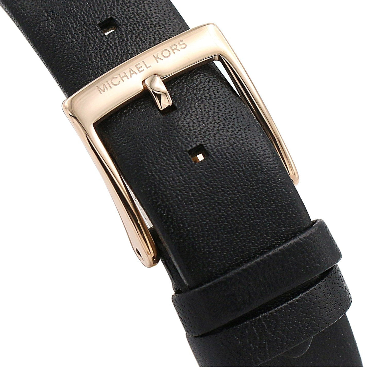  Shop Authentic Michael Kors Pyper Quartz White Dial Black Leather Strap Watch For Women - MK2834 - Luxxuri