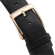  Shop Authentic Michael Kors Pyper Quartz White Dial Black Leather Strap Watch For Women - MK2834 - Luxxuri