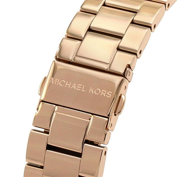  Shop Authentic Michael Kors Ritz Analog Crystals Silver Dial Rose Gold Steel Strap Watch for Women - MK6863 - Luxxuri